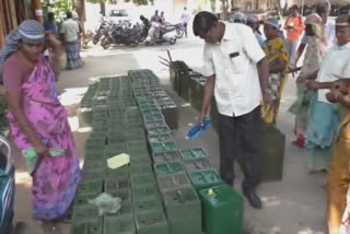 local election machine cleaning in karur