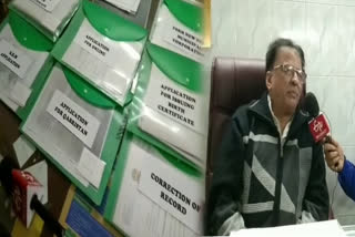 Former municipal councilor engaged in extracting records after CAB and NRC implementation