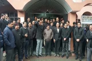 Lawyers boycott court proceedings in mandi