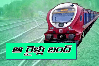 two passenger trains cancelled in secundrabad and falaknuma roots for six months