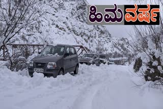 High altitude areas received fresh snowfall