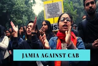 Jamia students clash with police after march opposing CAB stopped