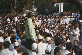 beed Jamiat Ulema-e-Hind protest against cab act