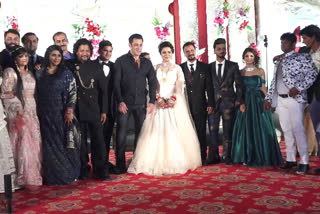 Salman Khan's Dabangg entry at make-up artist's son's wedding reception
