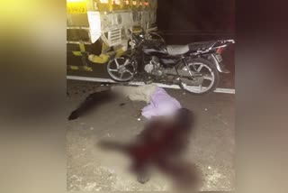 ಲಾರಿಗೆ ಬೈಕ್​ ಡಿಕ್ಕಿಯಾಗಿ ಸವಾರ ಸಾವು , Bike rider killed in lorry collision