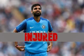 IND vs WI ODI series, Bhuvneshwar kumar injured