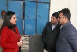 faridabad Municipal commissioner did surprise inspection of night shelters