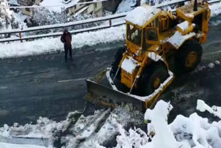 problems after snowfall in shimla