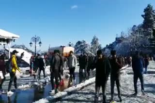 heavy snowfall in shimla