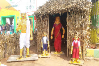 Preparations for state level corn festival