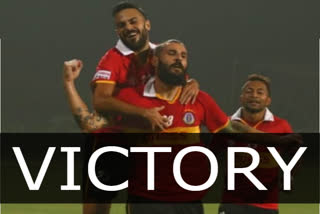 East Bengal defeat TRAU 2-1 to top I-League table