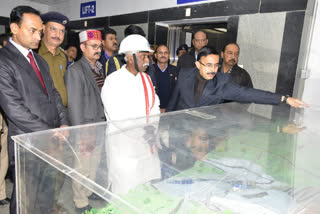 Governor Bandaru Dattatreya visit in ACC Cement plant in bilaspur