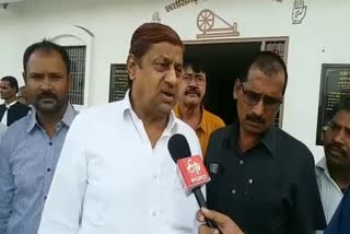 Mohammad Akbar attacked BJP in rajnandgaon