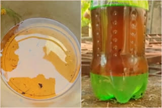 presence of petrol in drinking water well  കിണർ വെള്ളത്തിൽ പെട്രോൾ സാന്നിധ്യം  ബംഗളുരു കർണാടക  bengaluru petrol