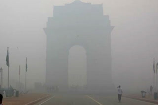 air quality index  Delhi's air quality  Delhi's air quality latest newsd  ഡല്‍ഹി  ഡല്‍ഹി മലിനീകരണം  ഡല്‍ഹി അന്തരീക്ഷ മലിനീകരണം  അന്തരീക്ഷ മലിനീകരണത്തിന്‍റെ തോത്