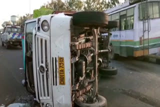 himachal roadways bus accident panchkula