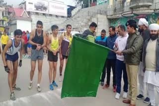 Drug free half marathon organized in Mandi