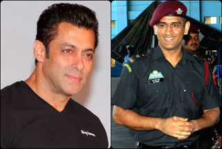 salman khan, salman said dhoni is dabangg, mahendra singh dhoni, salman khan news, salman khan updates, For Salman, Dhoni is 'Dabangg'