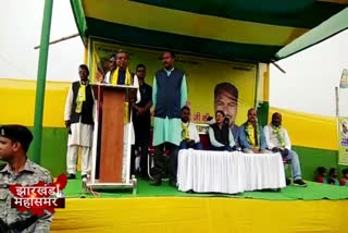 Political news of Jharkhand, jharkhand election 2019 news, jharkhand election news today, Jharkhand Assembly Election, Pakur Assembly seat, JVM candidates Raska Hembram, Babulal Marandi, Babulal Marandi news, pakur Assembly Seat, झारखंड विधानसभा चुनाव, बाबूलाल मरांडी की खबर, पाकुड़ विधानसभा सीट, जेवीएम प्रत्याशी रसका हेंब्रम, बाबूलाल मरांडी