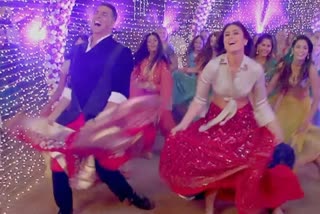 akshay kumar share laal ghagra song release