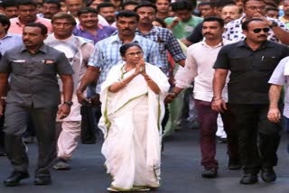 Mamata banerjee protest