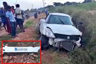 karnataka man died in anatapur in car accident