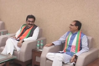 Rakesh Singh and Shivraj Singh Chauhan