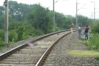 young man lost his life in front of train