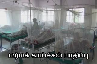 People hospitalized with mysterious fever