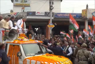 cm bhupesh in durg road show