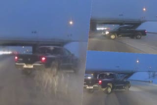 a-pickup-truck-was-captured-on-camera-as-it-spun-out-of-control-in-front-of-a-news-vehicle-carrying-a-team-from-abc-affiliate-kmbc-in-kansas-city