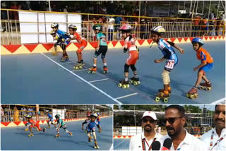 The 57th National Roller Skating Competition in Vishakha