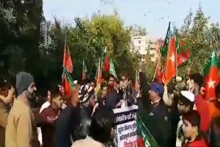 Lathicharge protests at Jamia Millia University, jaipur news, जयपुर न्यूज