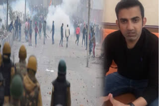 MP Gautam Gambhir appealed for peace