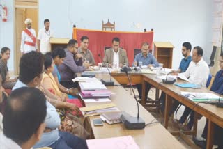 Hassan District Progress Review Meeting