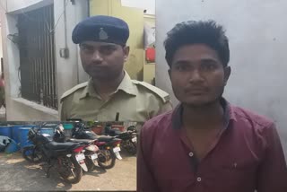 The thief was arrested by PocketCop Mobile App