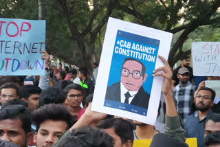 Thousands of Telangana students protest against citizenship amendment law