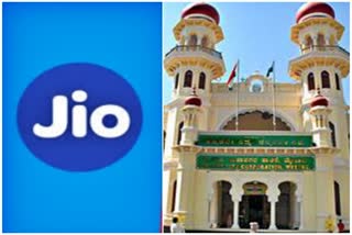 Mysuru City Corporation fined to Jio Compnay