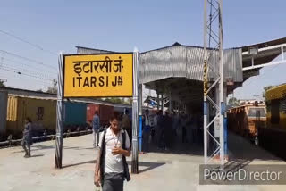 Due to the mega block, many trains were stopped at the junction itself