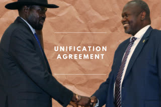 Representational image of Salva Kiir and Riek Machar