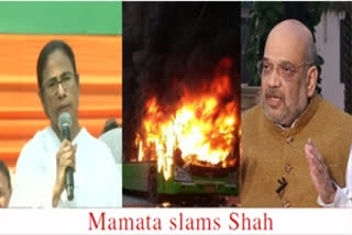 Amit Shah has to douse fire caused by new citizenship law: Mamata