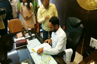 collector shashanka took charge as karimnagar collector