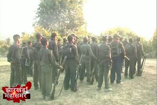 Police challenge to tackle Naxalites in last phase elections of jharkhand