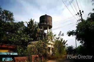 Damaging Overhead Tank Is  In Mangalore