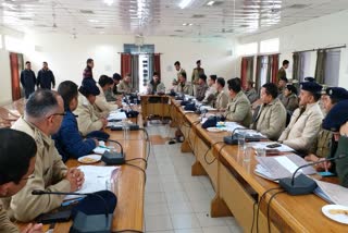 North range Crime meeting of police