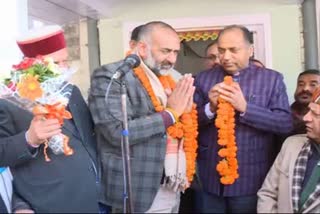 deputy mayor met cm jairam thakur