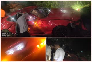 mns mla raju patil car accident in thane