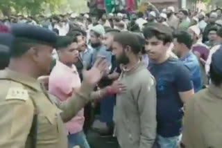 Police baton charge anti-CAA protesters in Ahmedabad