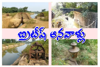 British landings are seen on the kc canal at kadapa district