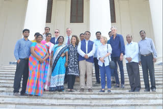 koti women college visited by city development chief secretary arvind kumar in hyderabad